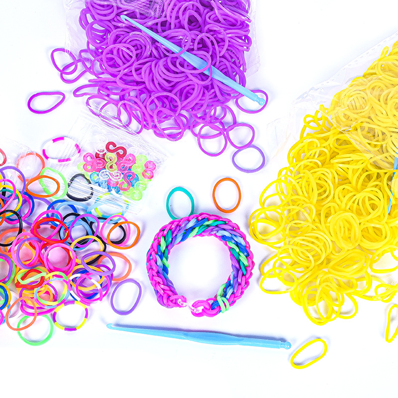 600 pieces Colorful Rubber Ban - Jewelry Making Beginners avaliação e preço