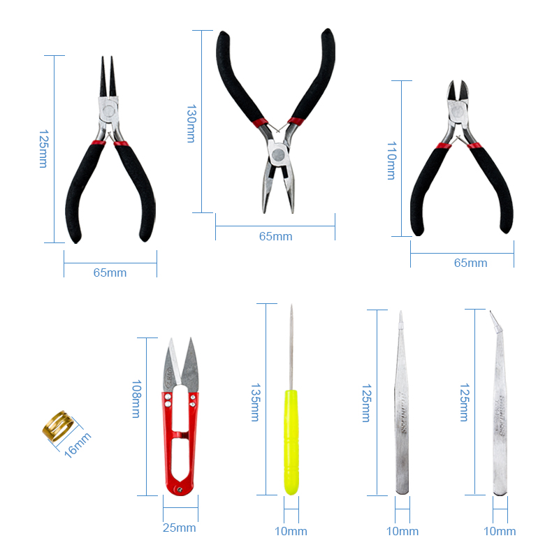8PCS Stainless Jewelry making  - Jewelry Plier Set avaliação e preço