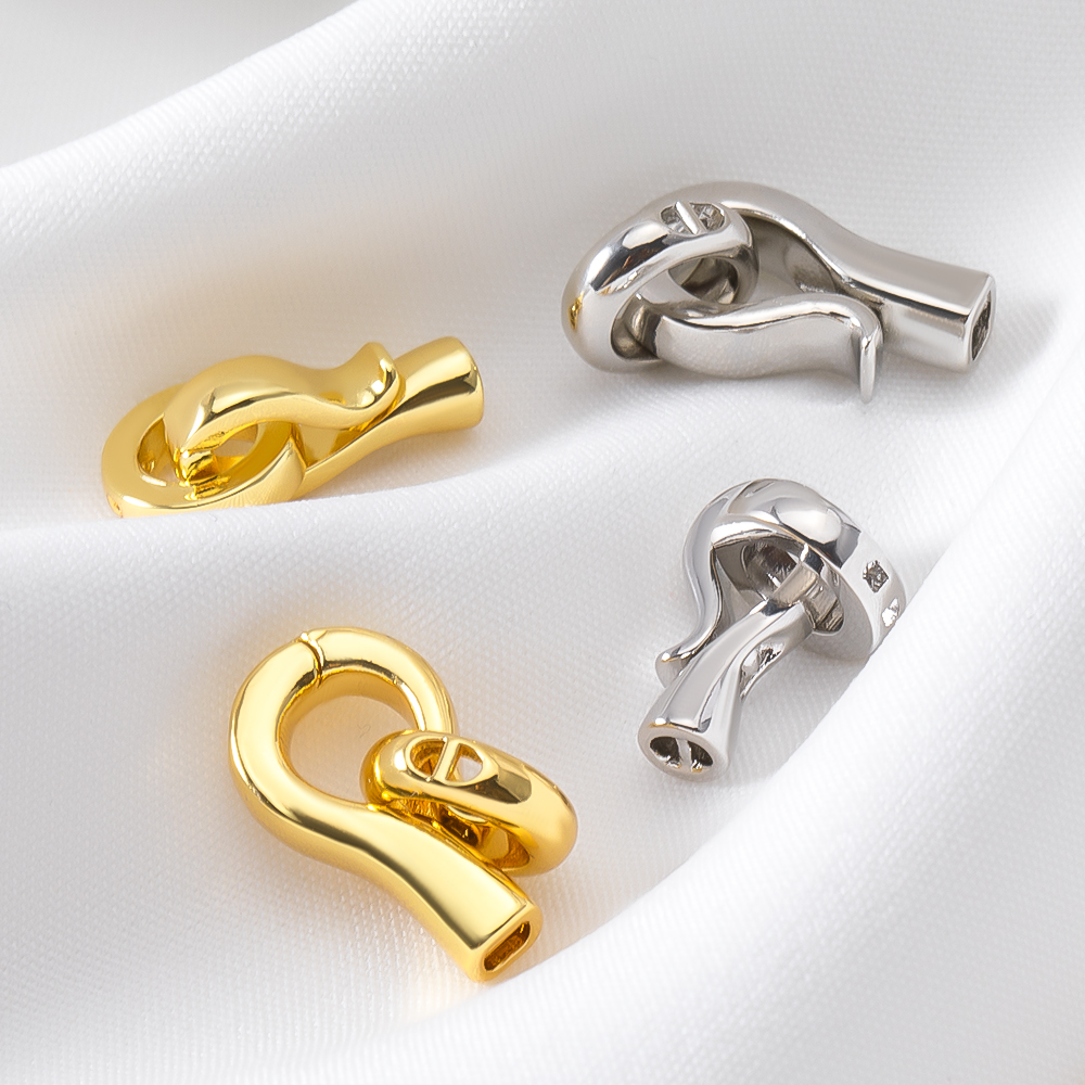 2pcs 4pcs 18K Gold Plated Bras - Jewelry Making Accessories avaliação e preço