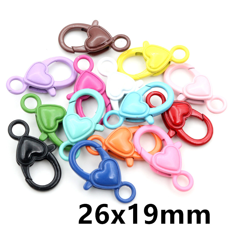 10pcs 26x19/33x13mm Snap Lanya - Jewelry Making Findings avaliação e preço