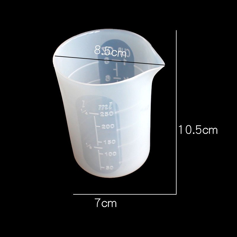 250ML Silicone measuring cup S - Jewelry Making Tutorial avaliação e preço