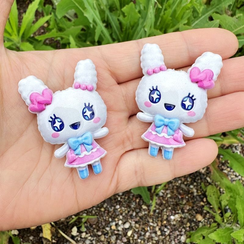 45mm Cartoon Tamagotchi double - Jewelry Making Accessories avaliação e preço