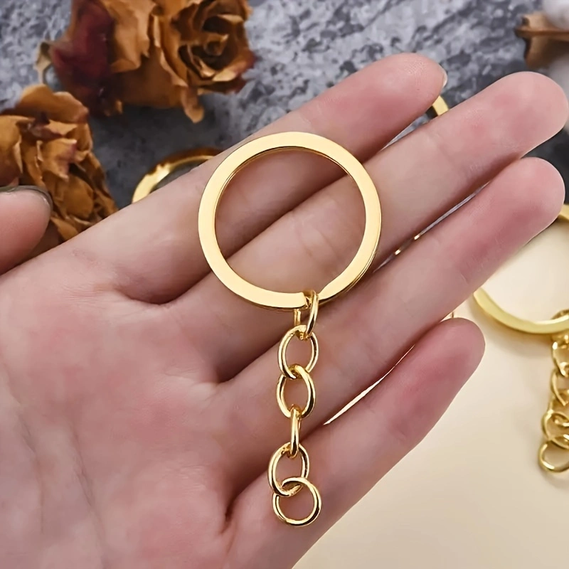120pcs DIY Keychain Jump Rings - Jewelry Making Beginners avaliação e preço
