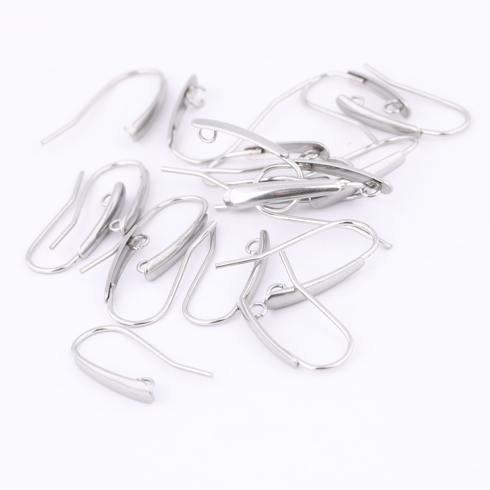 40pcs Stainless Steel Earring  - Jewelry Making Findings avaliação e preço