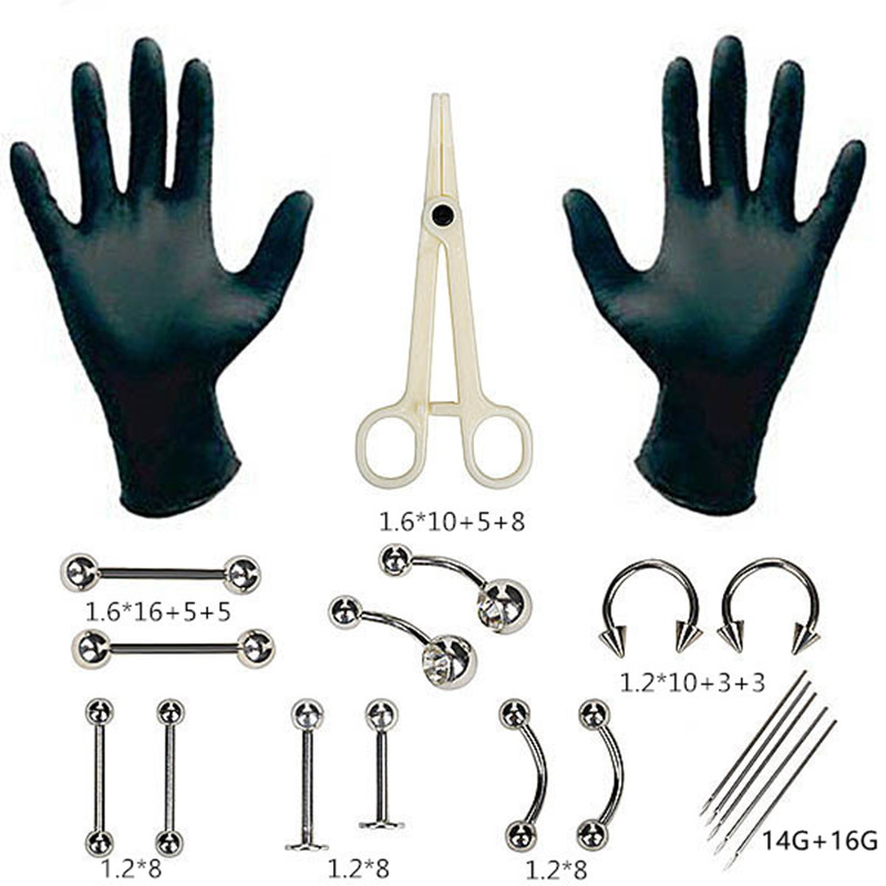 Professional body Piercing Too - Jewelry Plier Set avaliação e preço