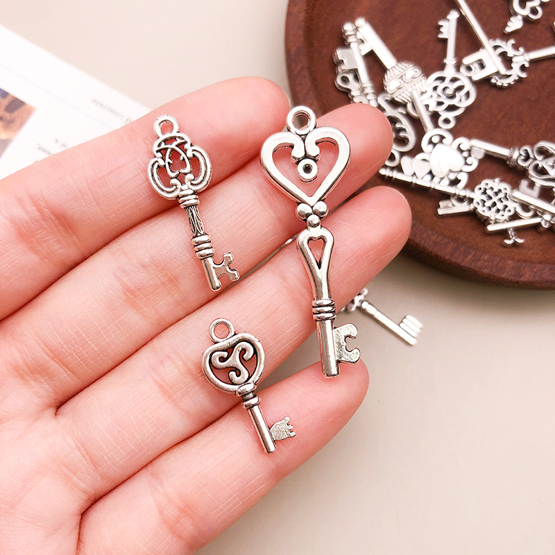 50g/pack Key Charms Bracelets  - Jewelry Making Business avaliação e preço