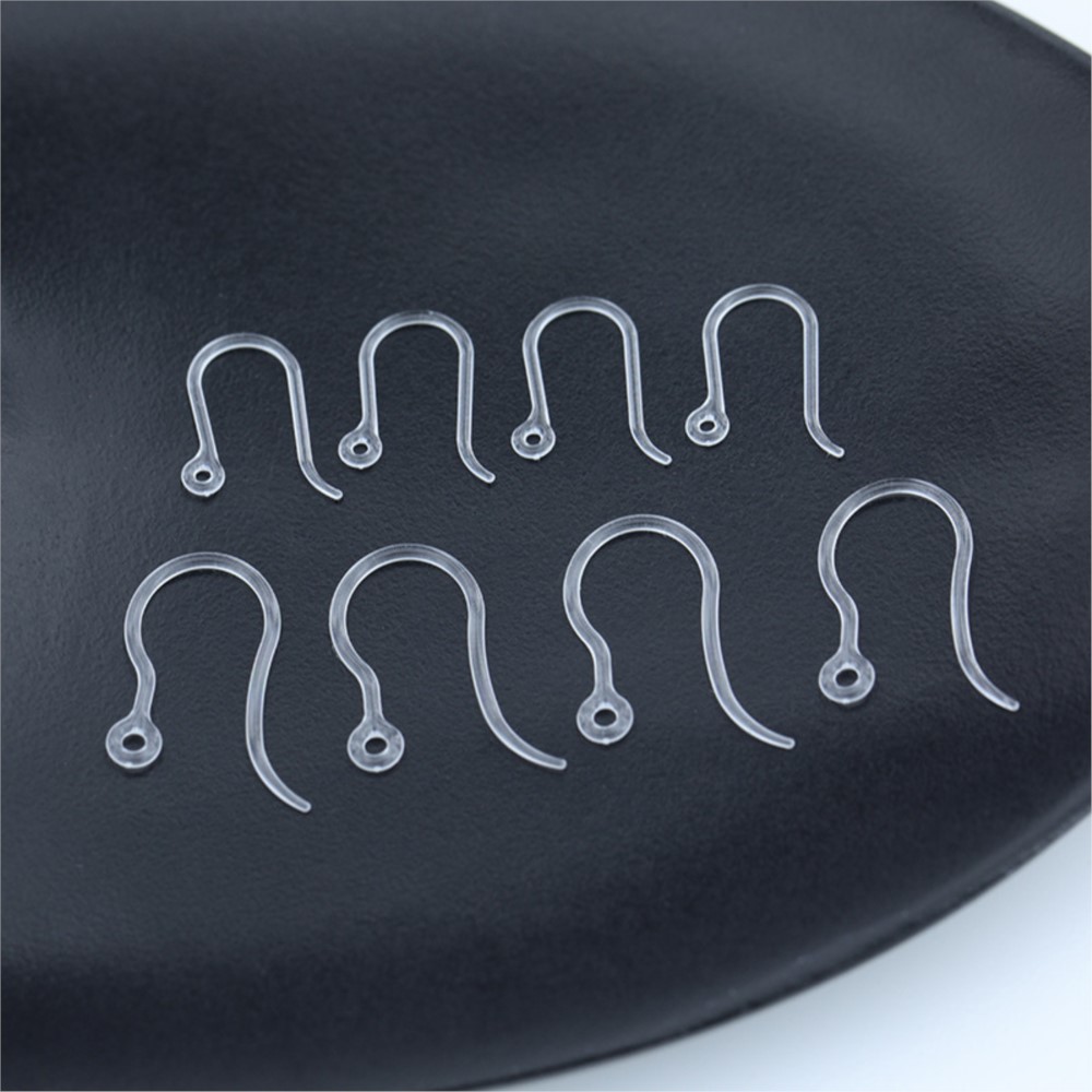 40pcs Clear Plastic Earring Ho - Jewelry Making Accessories avaliação e preço