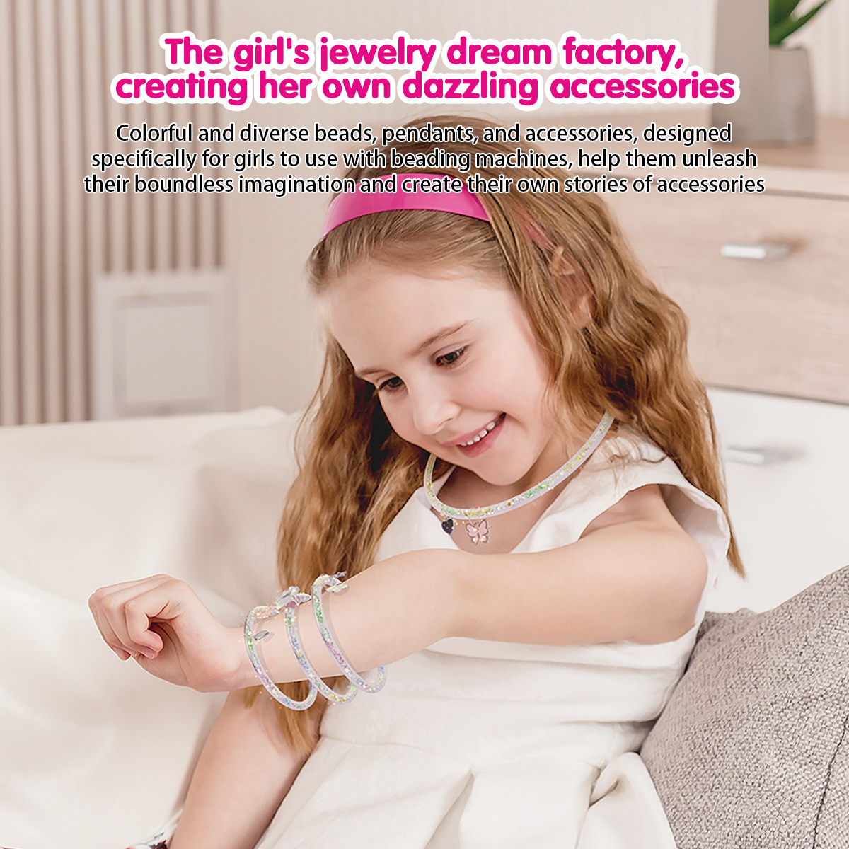 DIY Jewelry Making Kit for Gir - Jewelry Making Kits For Kids avaliação e preço