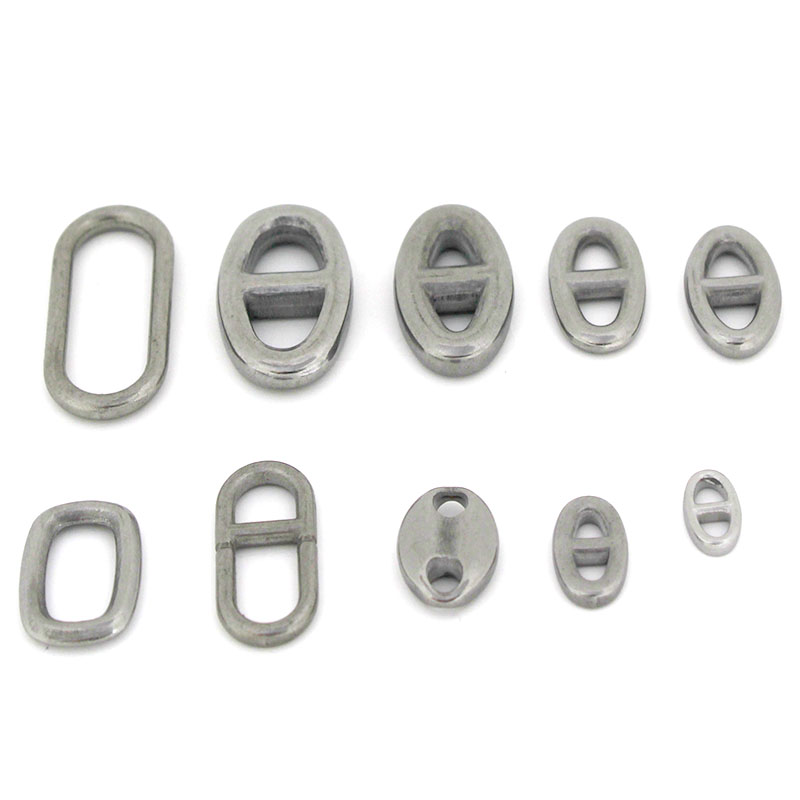 10Pcs Stainless Steel Double H - Jewelry Making Findings avaliação e preço
