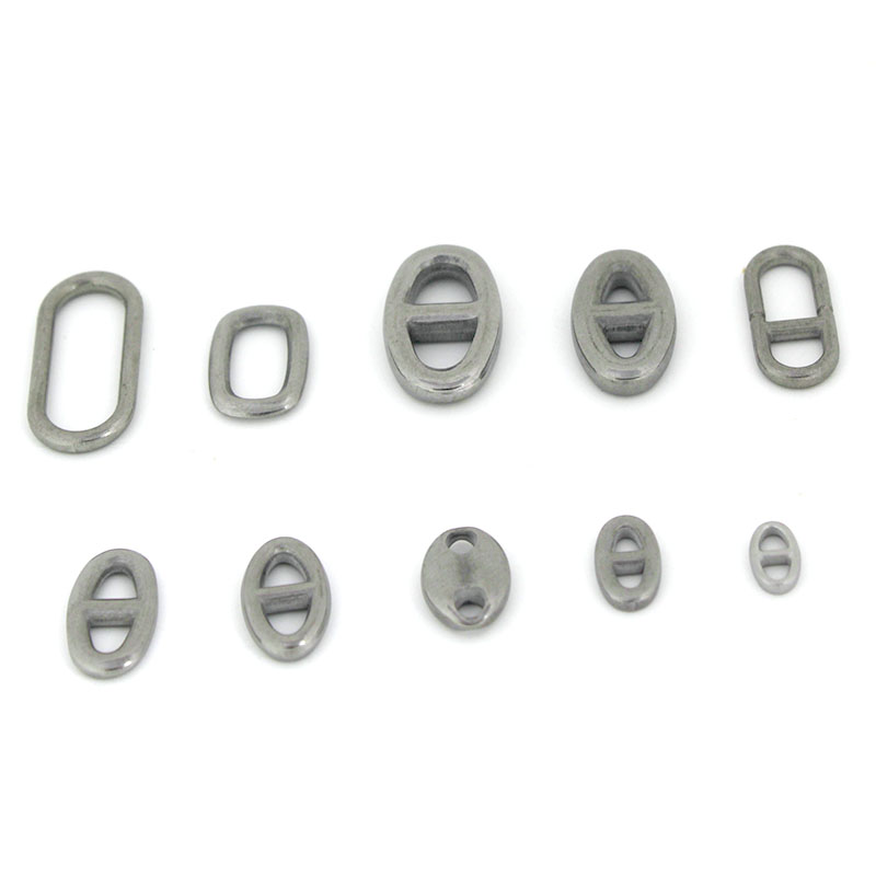 10Pcs Stainless Steel Double H - Jewelry Making Findings avaliação e preço