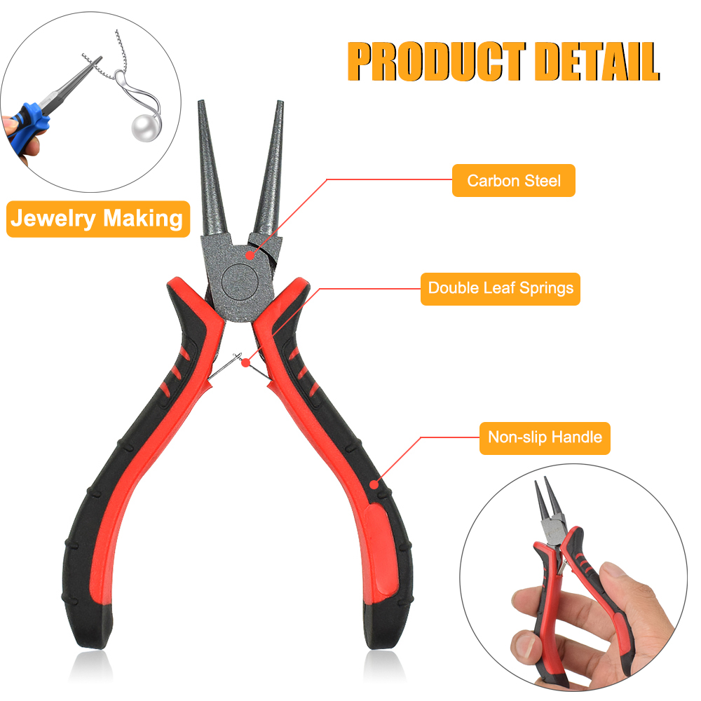 NEWACALOX 8Pcs Mini Pliers Set - Jewelry Plier Set avaliação e preço
