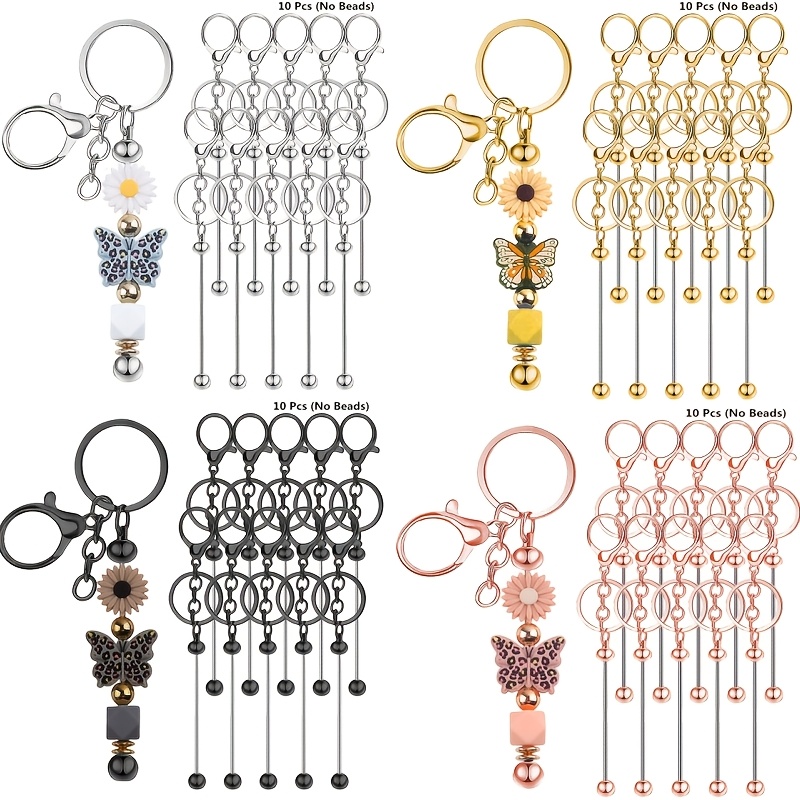 10pcs DIY Unique Blank Beaded  - Jewelry Making Beginners avaliação e preço