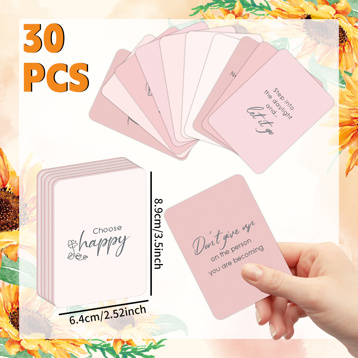 30Pcs Motivational Inspiration - Jewelry Making Business avaliação e preço