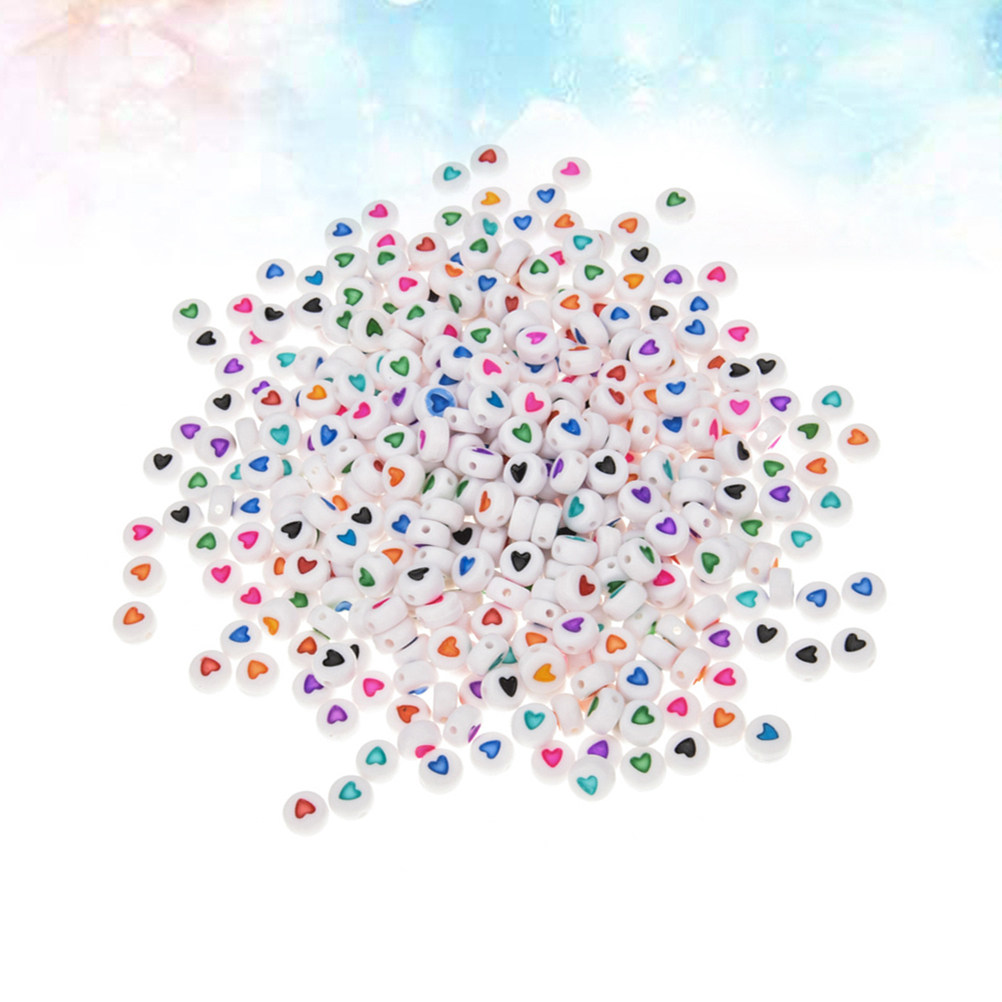 400Pcs DIY Jewelry Beads Love  - Jewelry Making Kits For Kids avaliação e preço