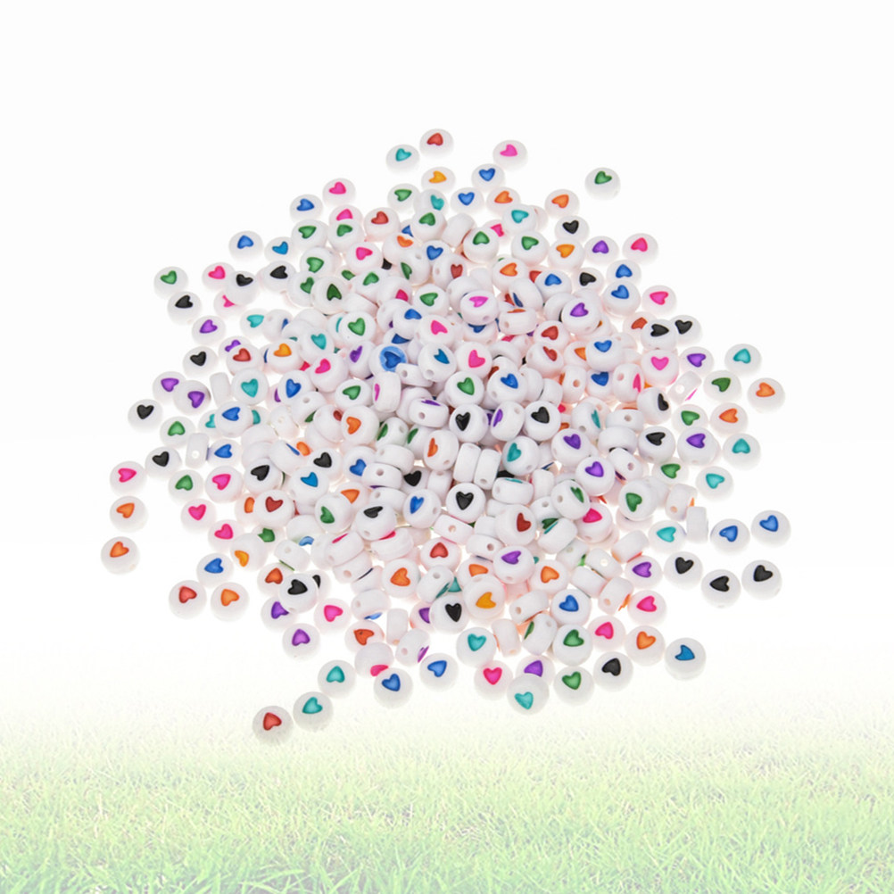 400Pcs DIY Jewelry Beads Love  - Jewelry Making Kits For Kids avaliação e preço