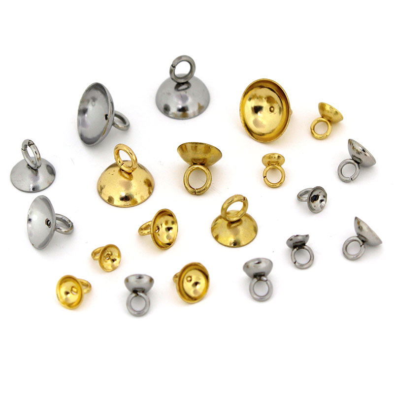 20Pcs 4/5/6/8/10mm Stainless S - Jewelry Making Findings avaliação e preço