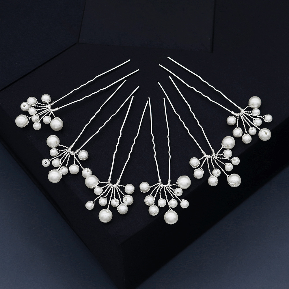 Vintage Pearl Flower Hairpin S - Jewelry Making Accessories avaliação e preço