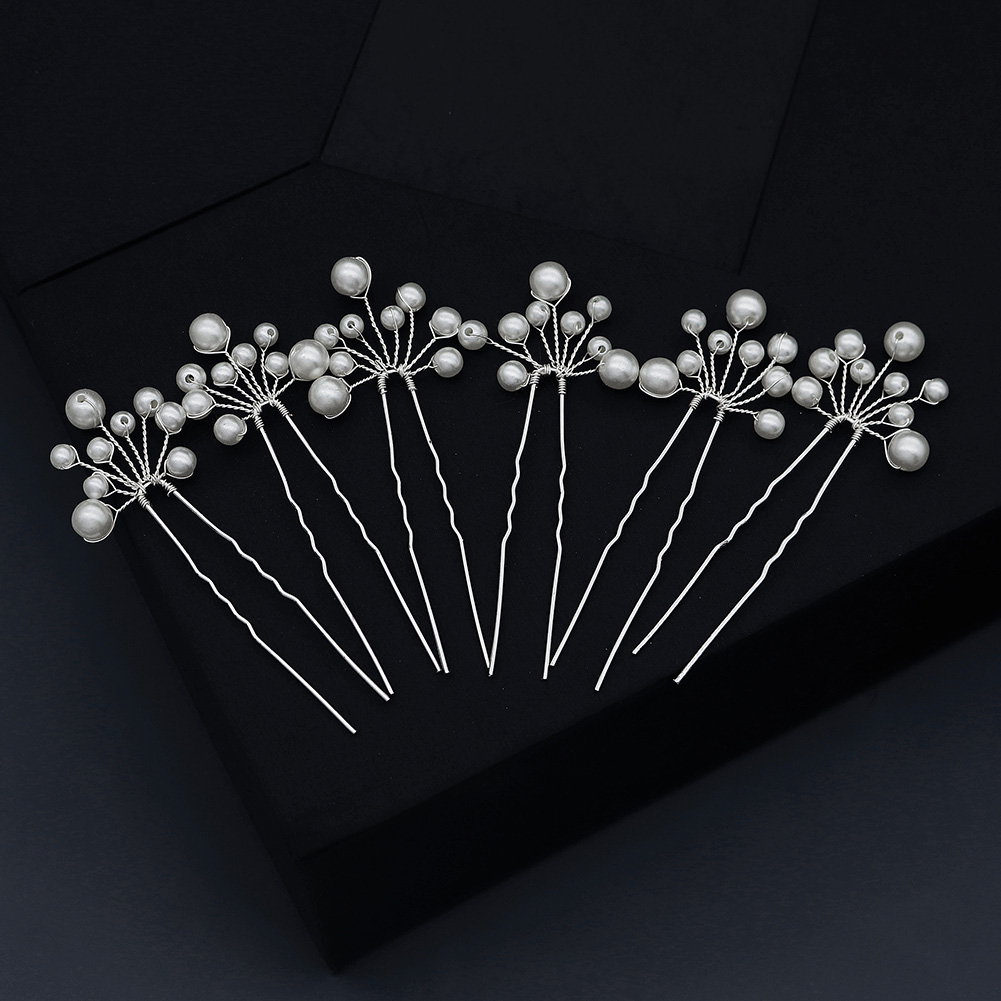 Vintage Pearl Flower Hairpin S - Jewelry Making Accessories avaliação e preço